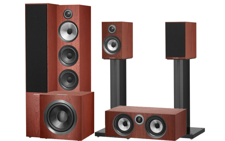 Bowers & Wilkins 704 S3 set 5.1 серии №3 Rose Nut