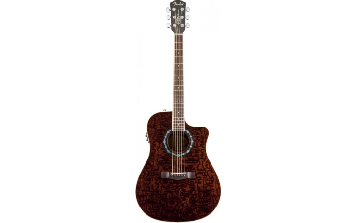 Fender T-BUCKET 300CE ASH TRANS DARK BROWN