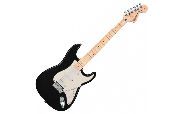 FENDER STANDARD STRATOCASTER MAPLE FINGERBOARD BLACK