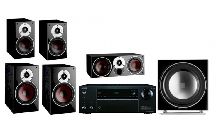 Onkyo TX-NR575E + set 5.1 Dali Zensor 3/1/Vokal/Sub E-9 F