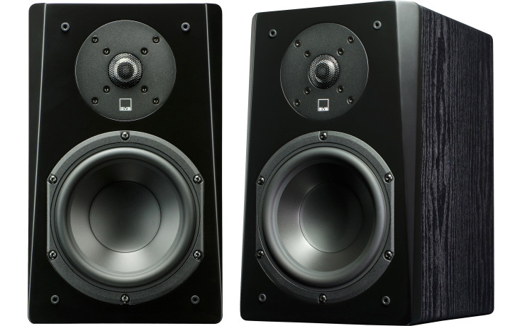 SVS Prime Bookshelf Black Ash