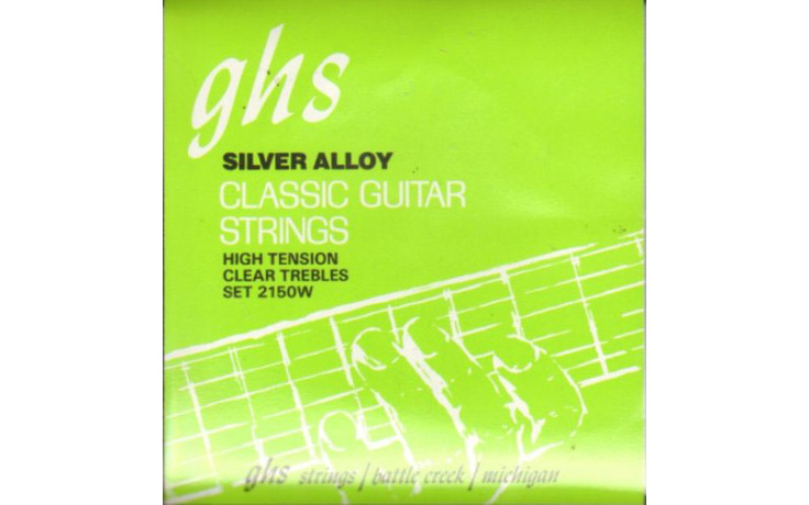 GHS STRINGS CLASSIC SILVER ALLOY SET