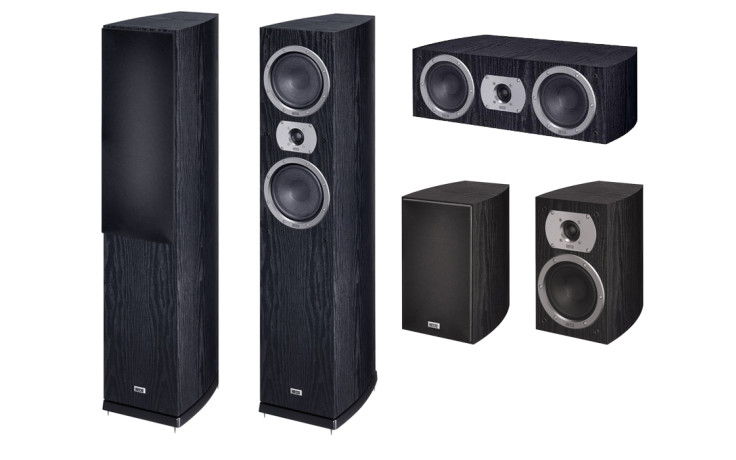 HECO Victa Prime 502 set 5.0 Black