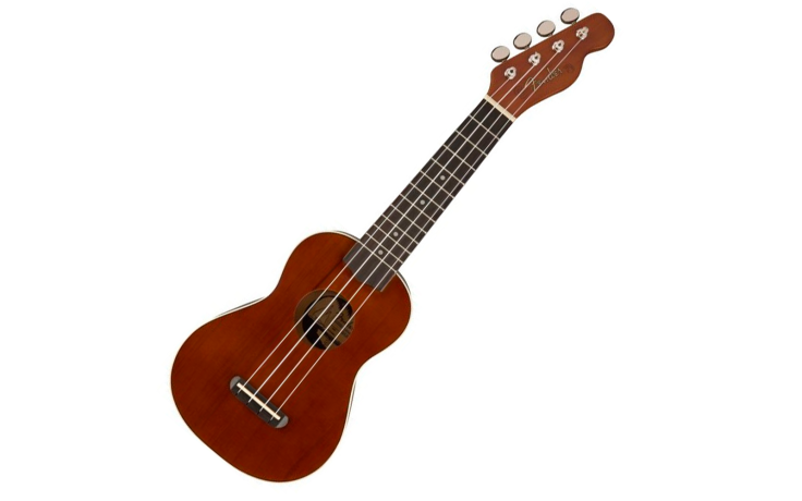 FENDER UKULELE VENICE SOPRANO NATURAL WN