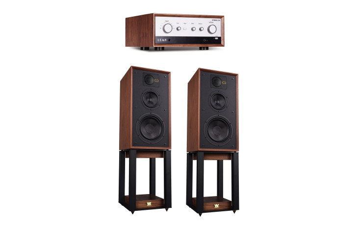 Wharfedale Linton Antique + усилитель Leak Stereo 230