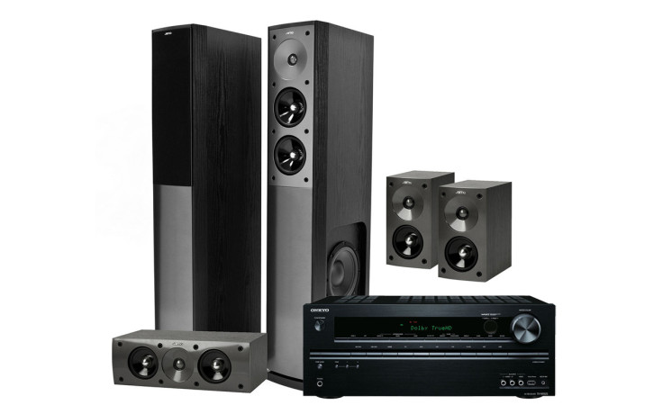 Jamo S 626 HCS и ресивер Onkyo TX-NR535