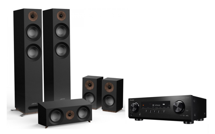 Pioneer VSX-534 Black + Jamo S 807 HCS