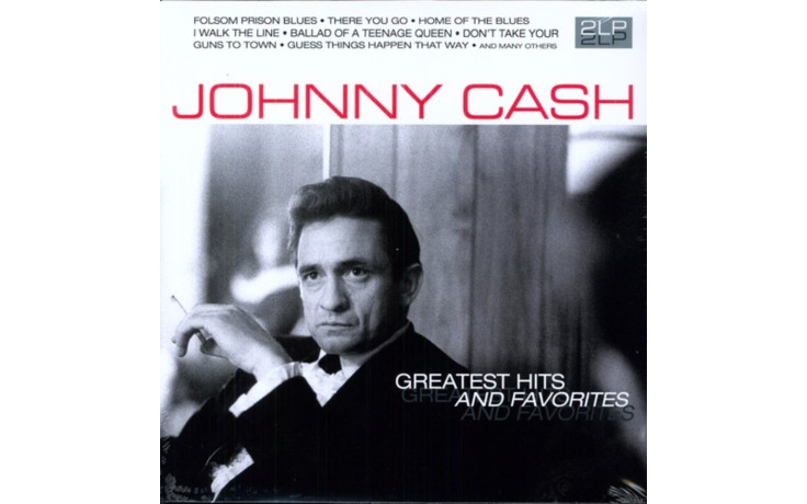 JOHNNY CASH - GREATEST HITS & FAVORITES 2 LP Set 2010 (VP 80111) GAT, VINYL PASSION/EU MINT (8712177057498)