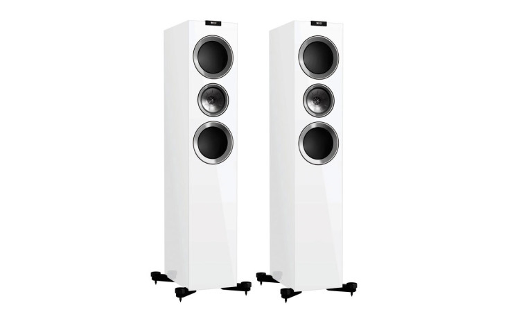 KEF R500 Piano White High Gloss