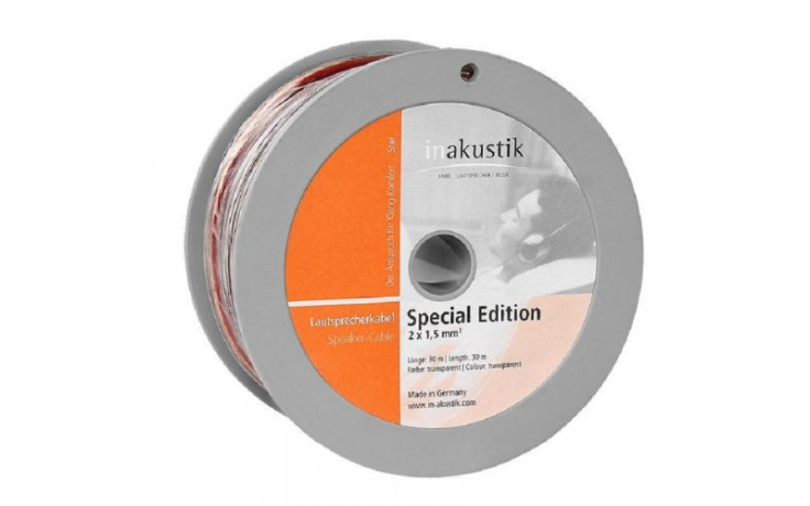 Inakustik Star Special Edition 2 x 1,5 mm² white 30m