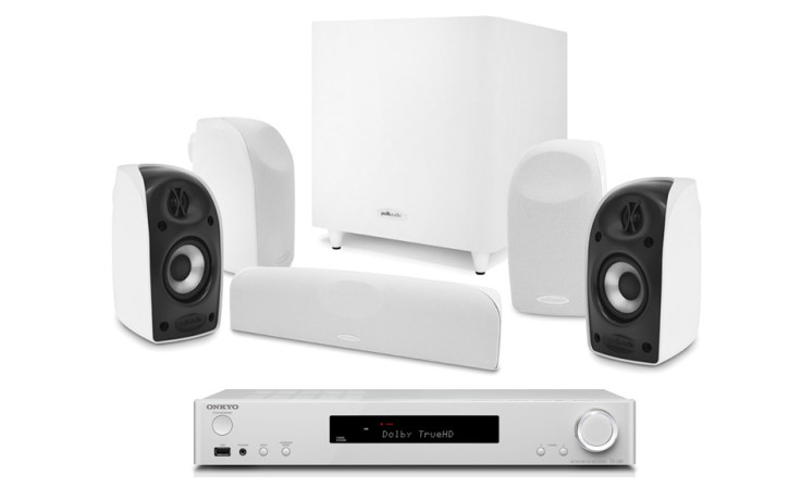 Onkyo TX-L50 + set 5.1 Polk Audio TL1700