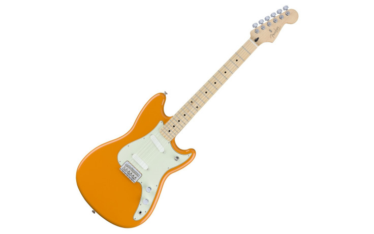FENDER OFFSET DUO-SONIC MN CAPRI ORANGE