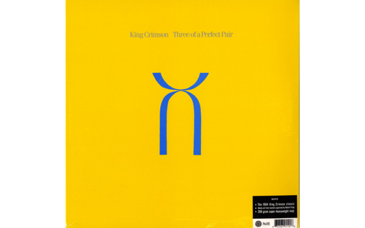 KING CRIMSON - THREE OF A PERFECT PAIR 1984/2019 (KCLP10, 200 gm.) DGM/EU MINT (0633367911018)