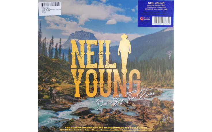 NEIL YOUNG - DOWN BY THE RIVER 2022 (SRFM0010, LTD., 180 gm., Blue Marbled) SR/EU MINT (9003829977370)