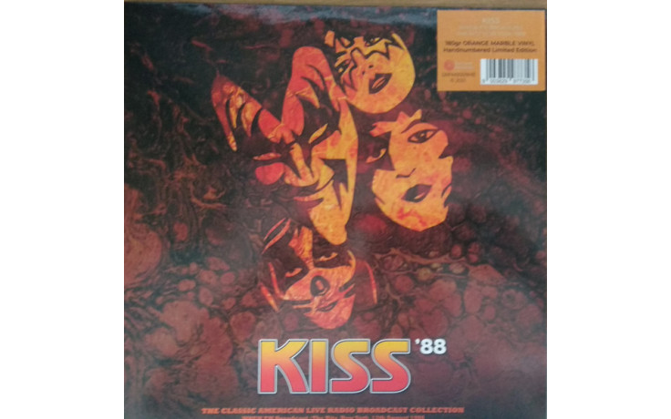 KISS - LIVE AT THE RITZ, NEW YORK 1988 2023 (SRFM0009ME-2, 12", 180 gm., Yellow marble) SR/EU MINT (9003829988918)