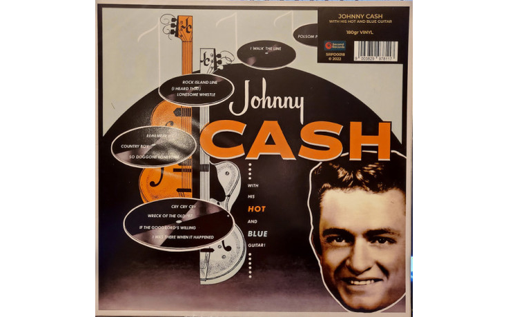JOHNNY CASH - WITH HIS HOT AND BLUE GUITAR 1957/2022 (SRPD0018, 180 gm.) SECOND RECORDS/EU MINT (9003829978117)