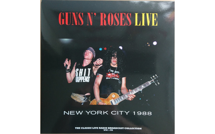 GUNS N" ROSES - LIVE (NEW YORK CITY 1988) 1988/2022 (SRFM0017, 180 gm., Yellow) SR/EU MINT (9003829977509)
