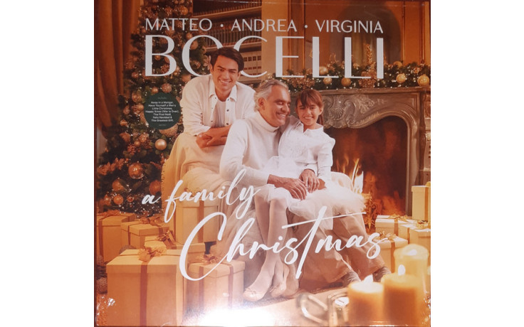 ANDREA, MATTEO, VIRGINIA BOCELLI - A FAMILY CHRISTMAS 2022 (482 7957) UNIVERSAL/EU MINT (0602448279576)