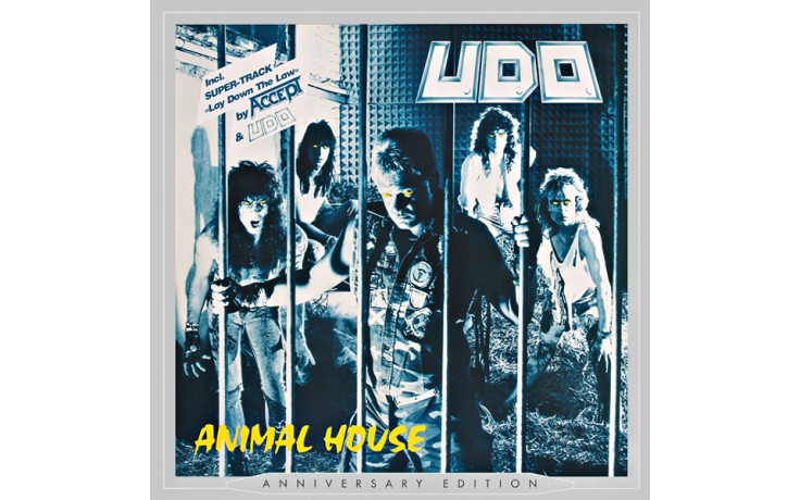 U.D.O. - ANIMAL HOUSE 2 LP Set 1987 (AFM 427-11, LTD. ED. YELLOW VINYL) GAT, AFM/GER. MINT (0884860094719)