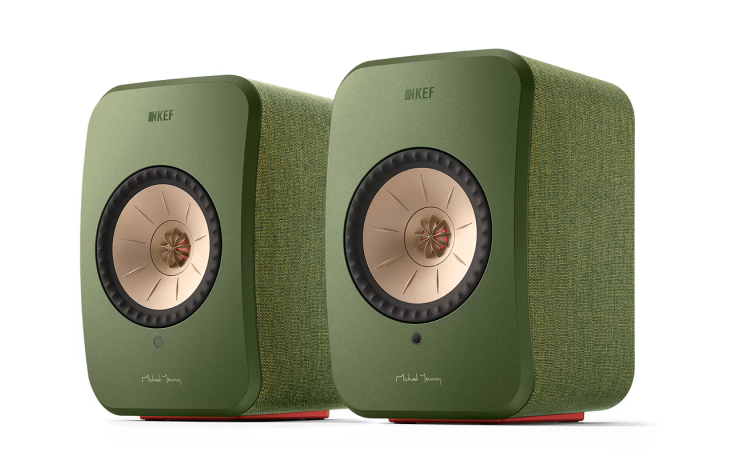 KEF LSX II Olive Green