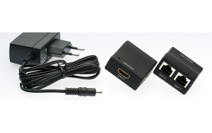 Silent Wire HDMI - RJ 45 Adapter