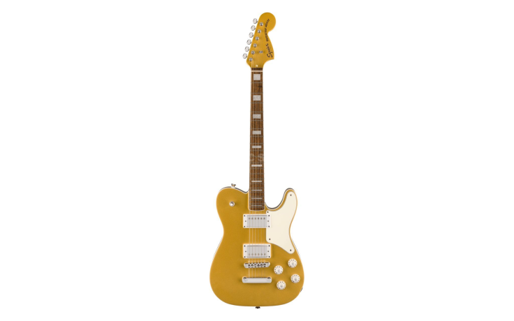 SQUIER LIMITED EDITION PARANORMAL TROUBLEMAKER TELECASTER DELUXE AZTEC GOLD