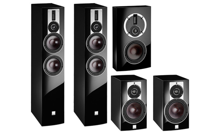 Dali Rubicon 6-2-LCR set 5.0 Black