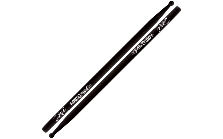 ZILDJIAN TRAVIS BARKER BLACK DRUMSTICKS WOOD BLACK