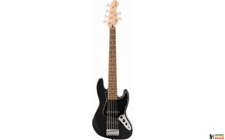 SQUIER AFFINITY SERIES ACTIVE JAZZ BASS VI BLACK