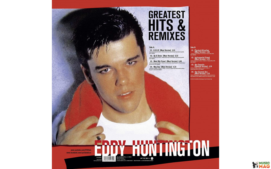 Eddy Huntington - Greatest Hits & Remixes 2018 (zyx 23028-1) Zyx Music/eu Mint (0090204527090)