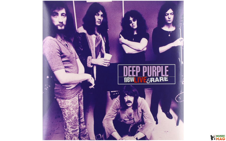 DEEP PURPLE - NEW, LIVE & RARE 1969/1971 2 LP Set 2011 (DTB102) GAT, DARKER THAN BLUE/EU MINT (0884860051712)