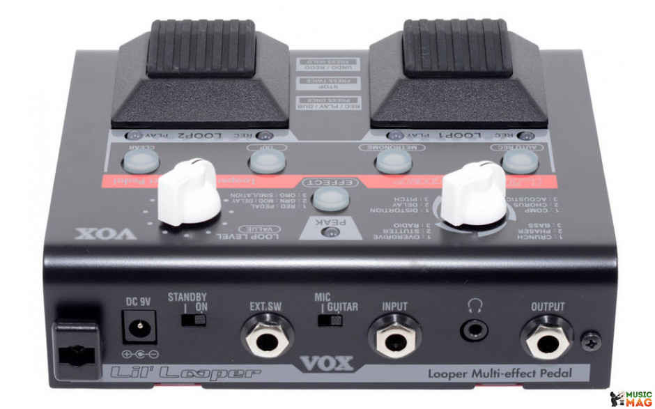 Блиц лупер. Vox Vll-1. Процессор эффектов Vox. Луп станция Vox. Vox Pedal Changer.
