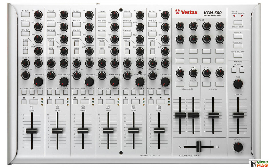 Vestax VCM-600 Silver