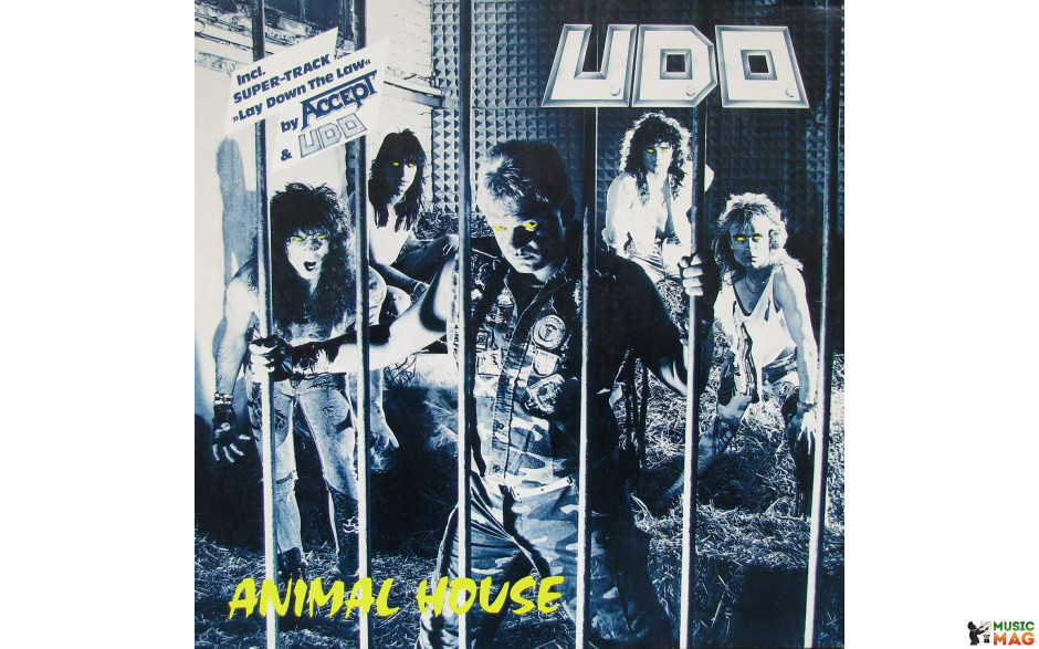 U.D.O. - ANIMAL HOUSE- 1987. GER. NM/NM