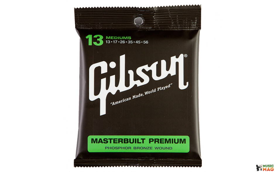Gibson SAG-MB13 MASTERBUILT PHOSPHOR BRONZE .013-.056