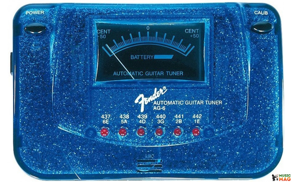 Fender AG6 Blue Sparkle EXP II