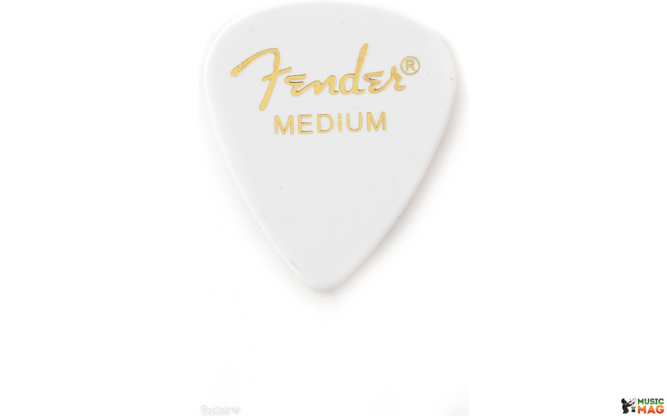 Fender 351 CLASSIC CELLULOID WHITE MEDIUM 098-0351-380