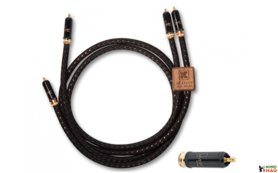 Kimber Kable Select Copper 1016 (RCA-RCA) 0.75m с коннекторами WBT -0102 CU