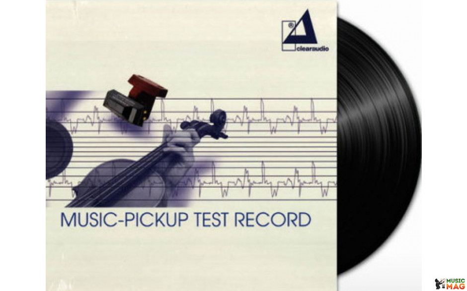 Clearaudio Music-Pickup Test Record (LP 43033,180 g.) Germany, Mint