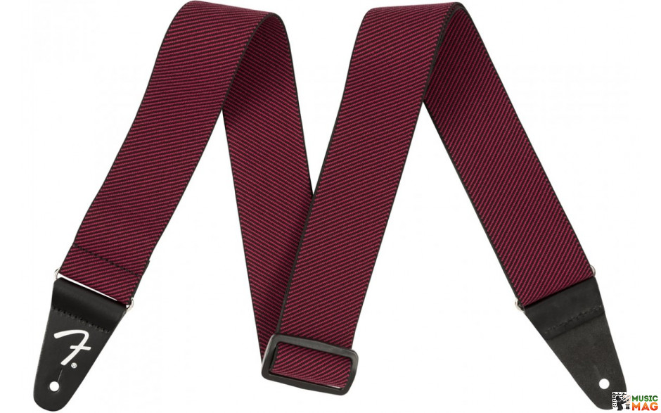 FENDER WEIGHLESS TWEED STRAP, RED