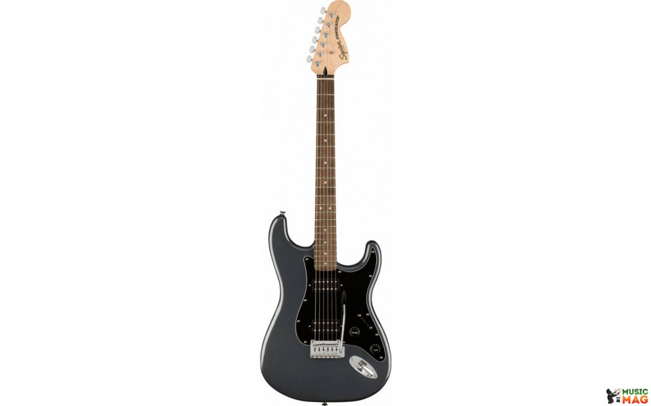 SQUIER by FENDER AFFINITY SERIES STRATOCASTER HH LR CHARCOAL FROST METALLIC