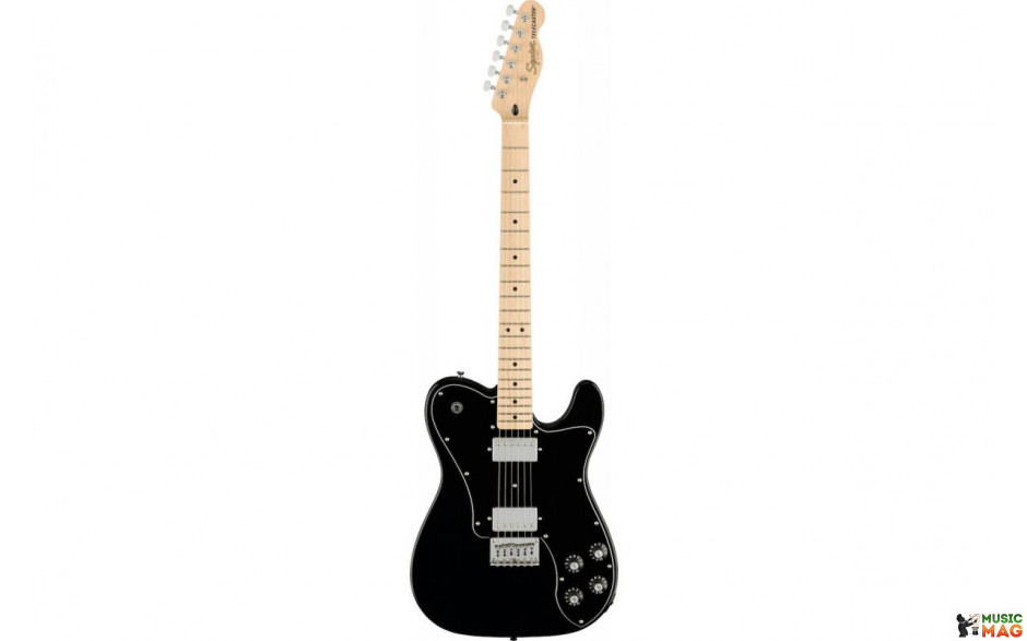 SQUIER by FENDER AFFINITY SERIES TELECASTER DELUXE HH MN BLACK