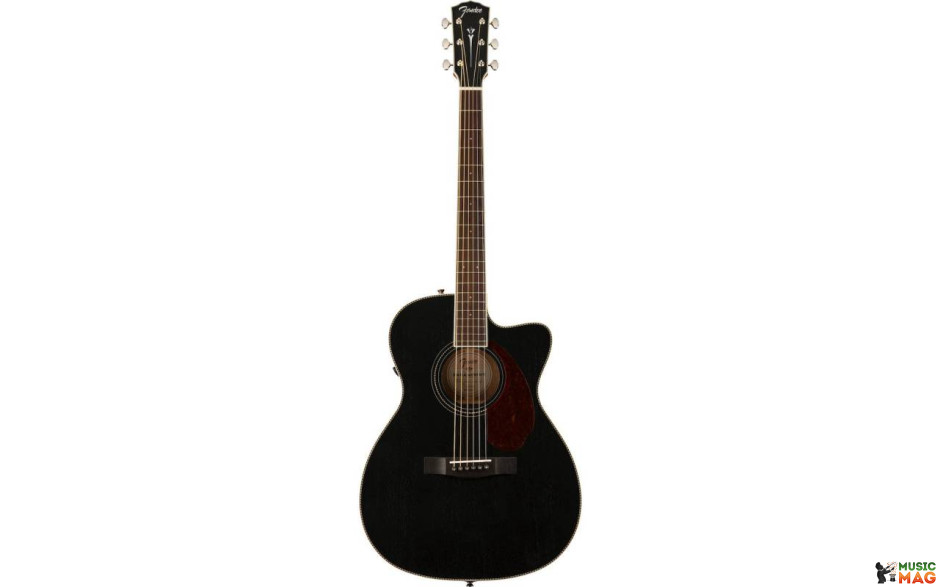 FENDER PM-3CE TRIPLE-O MAHOGANY BLACK TOP LTD