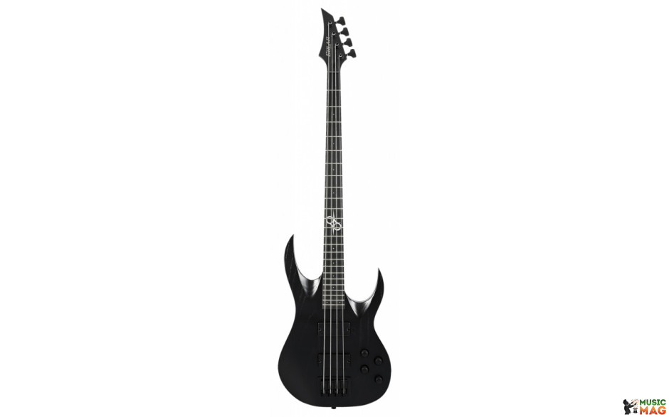 SOLAR GUITARS AB2.4BOP SK BLACK OPEN PORE MATTE