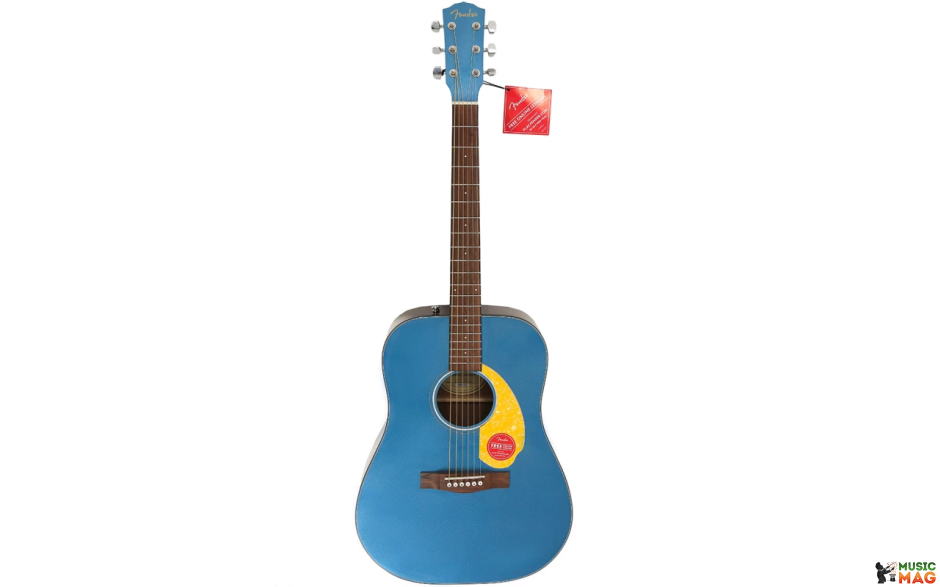 FENDER CD-60S FSR BLUE PEARL w/YELLOW PICKGUARD