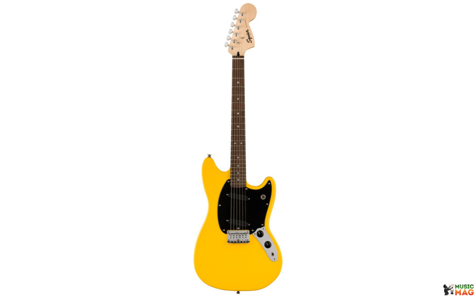 SQUIER SONIC MUSTANG LRL BPG GRAFITY YELLOW