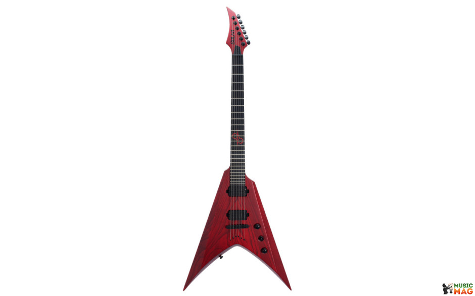 SOLAR GUITARS V2.6TBR SK TRANS BLOOD RED MATTE