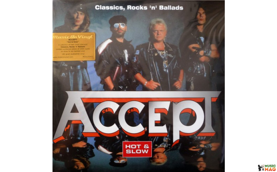 ACCEPT - CLASSICS, ROCKS "N" BALLADS - HOT & SLOW 2 LP Set 2020 (MOVLP2452, LTD.) MOV/EU MINT (8719262010383)