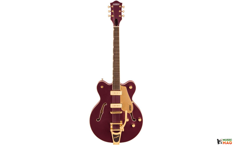 GRETSCH ELECTROMATIC PRISTINE LTD CENTER BLOCK DOUBLE-CUT WITH BIGSBY DARK CHERRY METALLIC