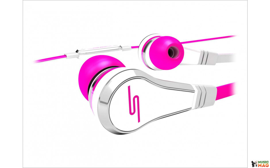 SMS STREET by 50 Wired Earbuds Pink